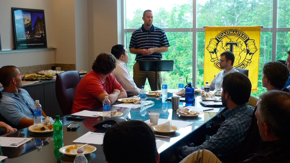 RMF Hosting Toastmasters Meeting in Raleigh