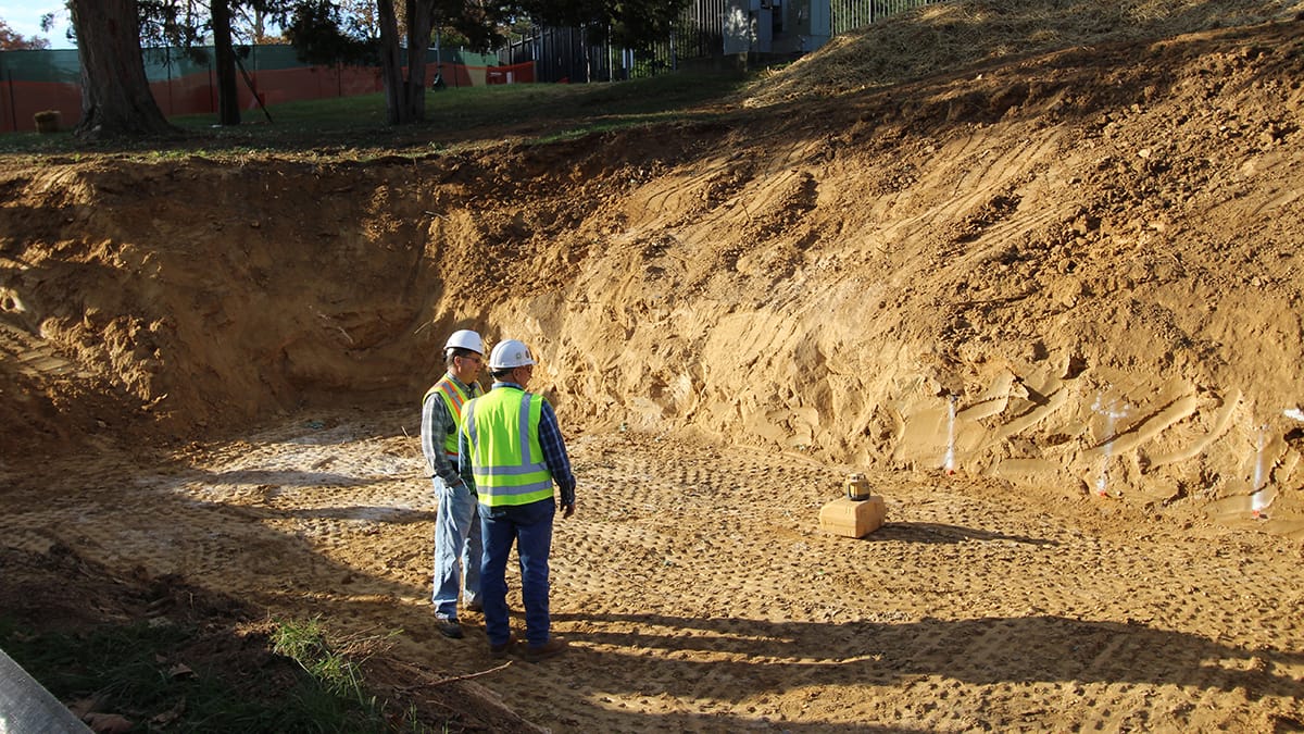 RMF Engineer inspects job site - Image 2