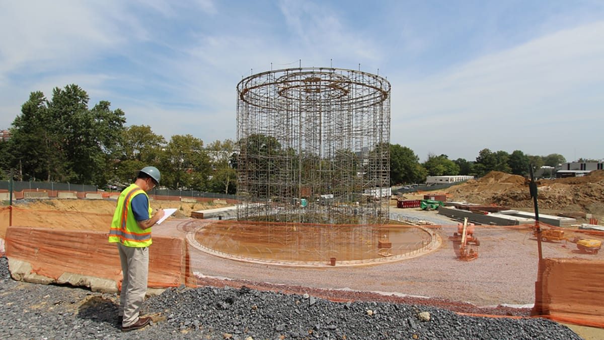 RMF Engineer inspects job site